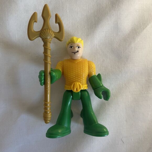 The Flash And Aqua man Action Figures 3” Tall - Picture 3 of 5